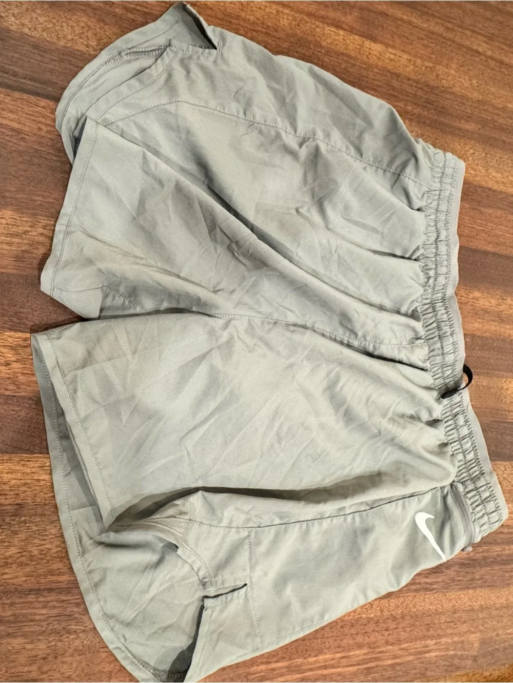 Nike Wonen’s Light Gray Athletic Shorts